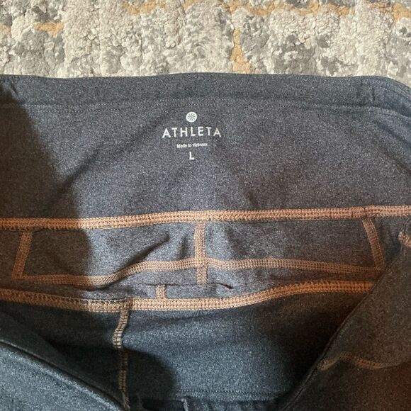ATHLETA WIDE LEG YOGA PANTS! EUC! SIZE L - Picture 4 of 10